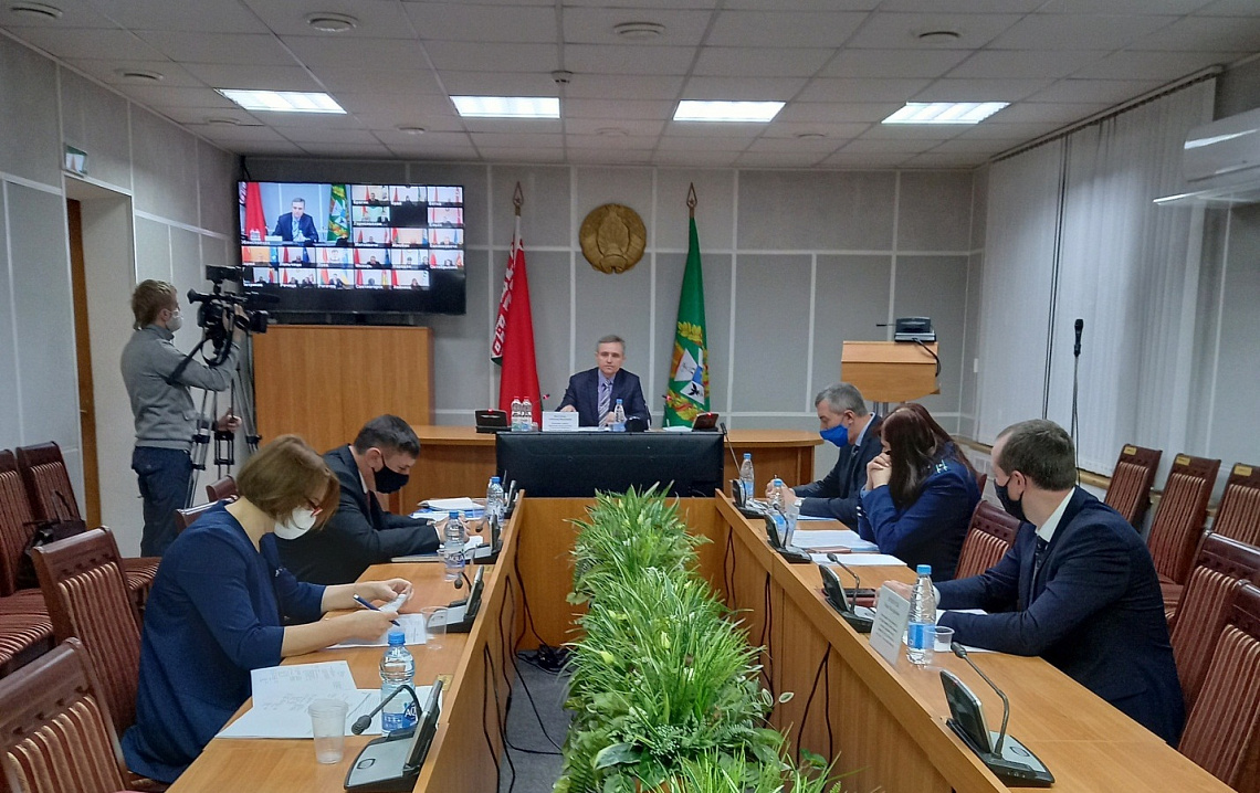 27 января 2021 года в формате видеоконференцсвязи состоялось заседание коллегии главного управления землеустройства Гомельского облисполкома, посвященное результатам работы за 2020 год.