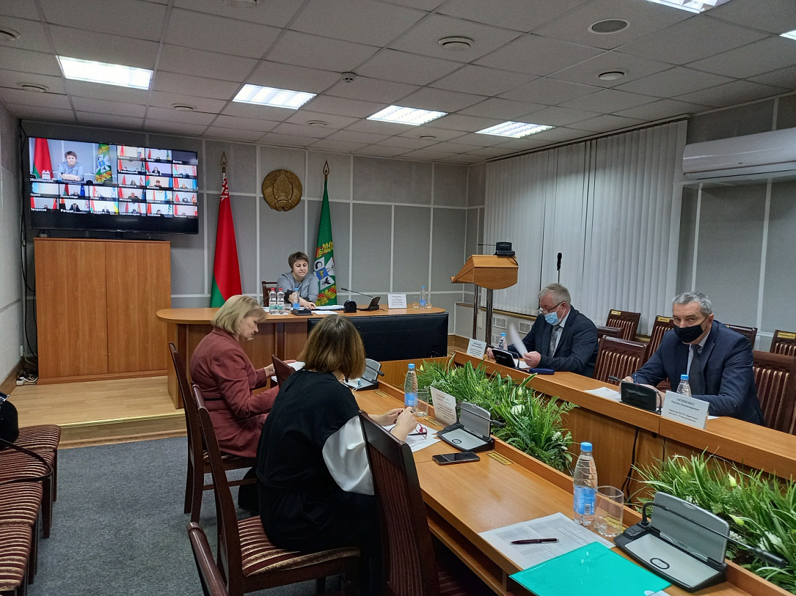 25 января 2022 года в формате видеоконференцсвязи состоялось заседание коллегии главного управления землеустройства Гомельского облисполкома
